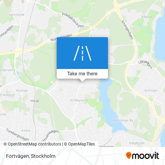 Fortvägen map