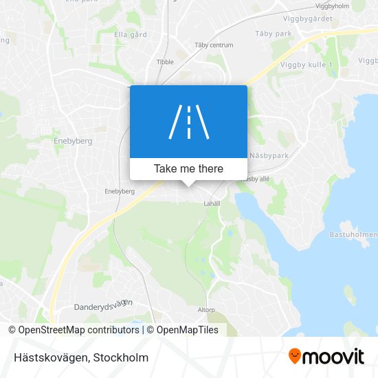 Hästskovägen map