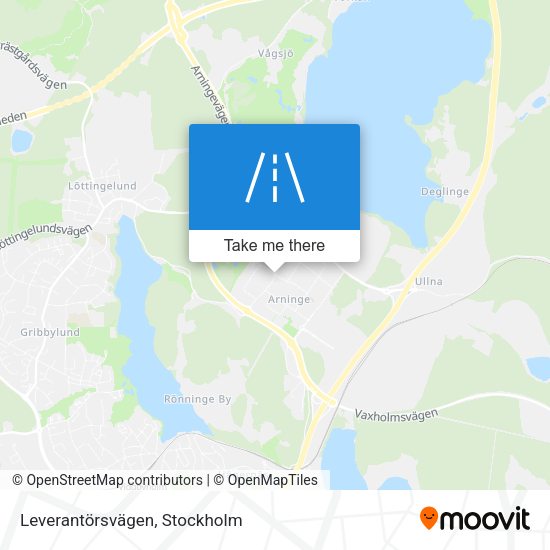 Leverantörsvägen map