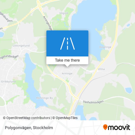 Polygonvägen map