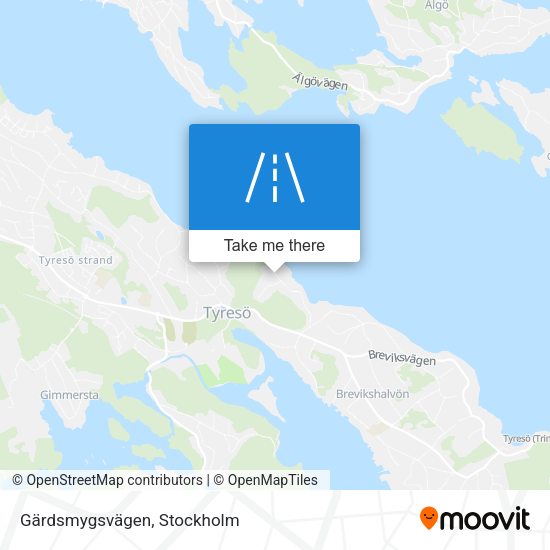 Gärdsmygsvägen map