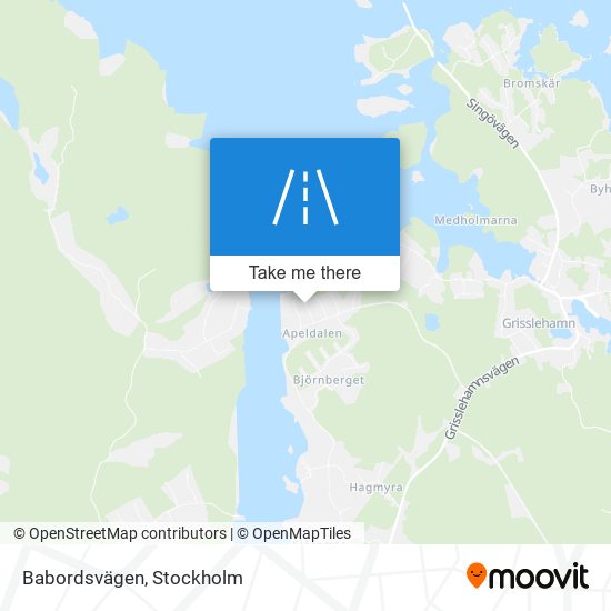 Babordsvägen map