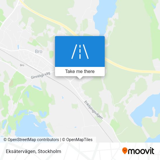 Eksätervägen map