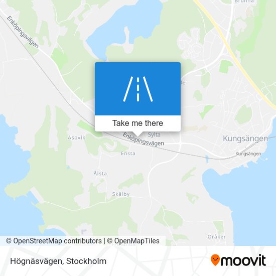 Högnäsvägen map