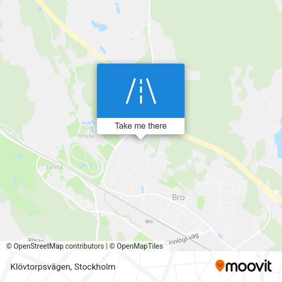 Klövtorpsvägen map