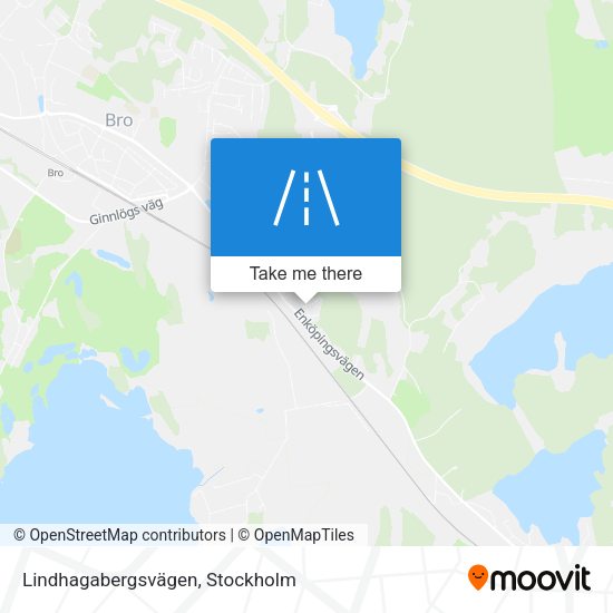 Lindhagabergsvägen map