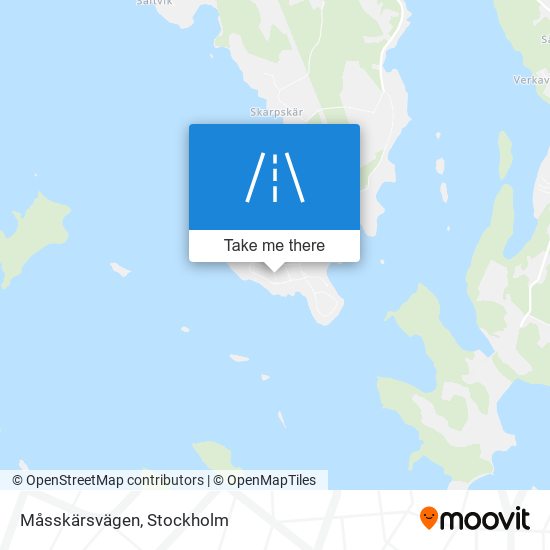 Måsskärsvägen map