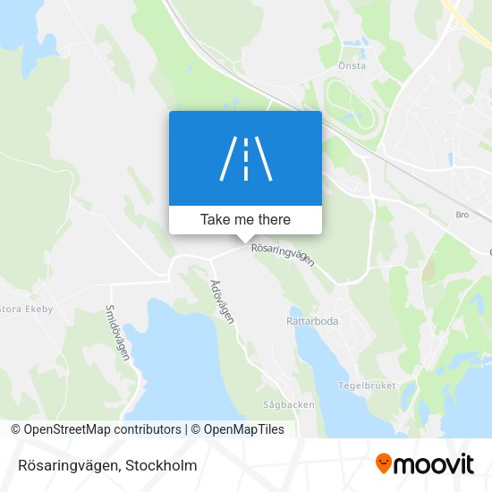 Rösaringvägen map