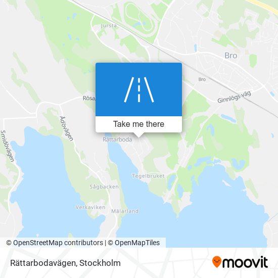 Rättarbodavägen map