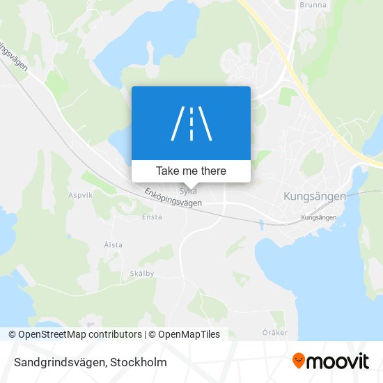 Sandgrindsvägen map