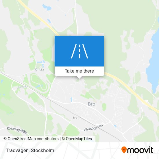 Trädvägen map