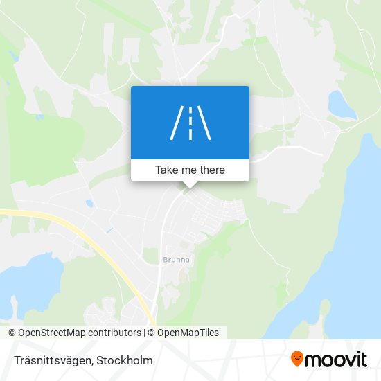 Träsnittsvägen map