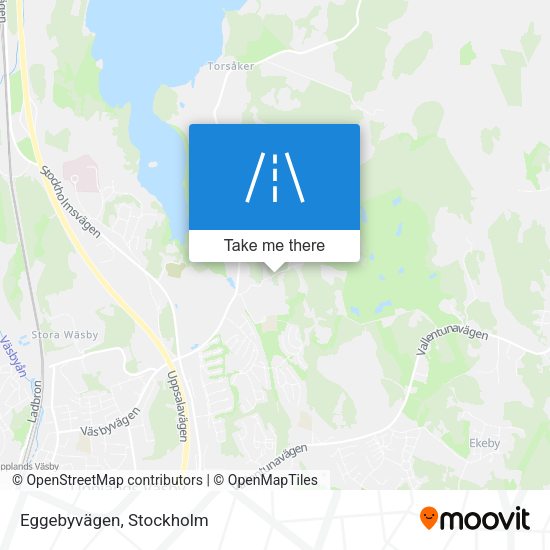 Eggebyvägen map