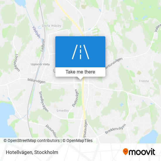 Hotellvägen map