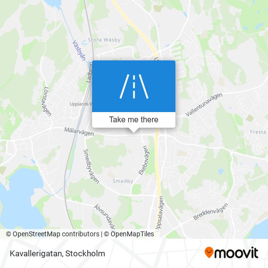 Kavallerigatan map