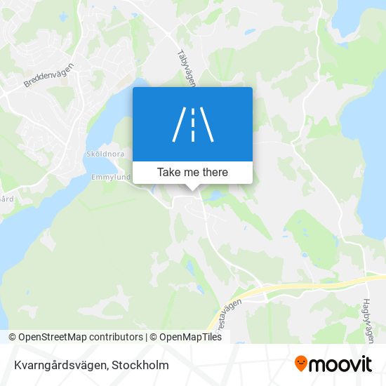 Kvarngårdsvägen map