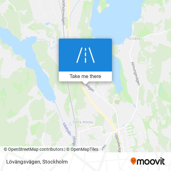 Lövängsvägen map