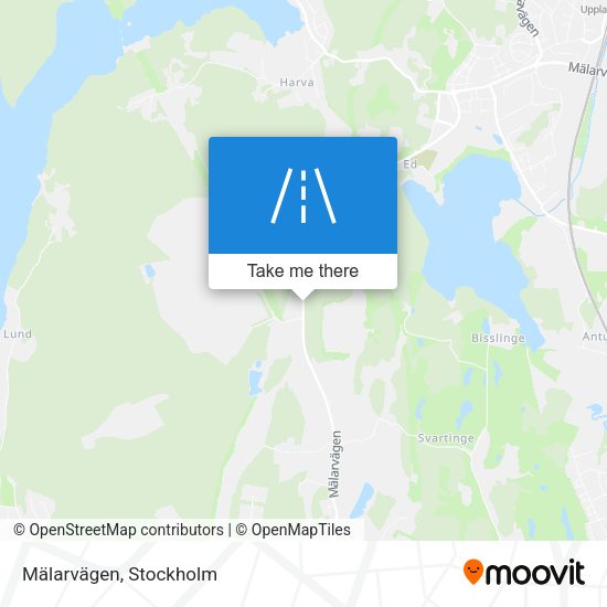 Mälarvägen map