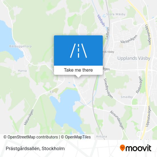 Prästgårdsallén map