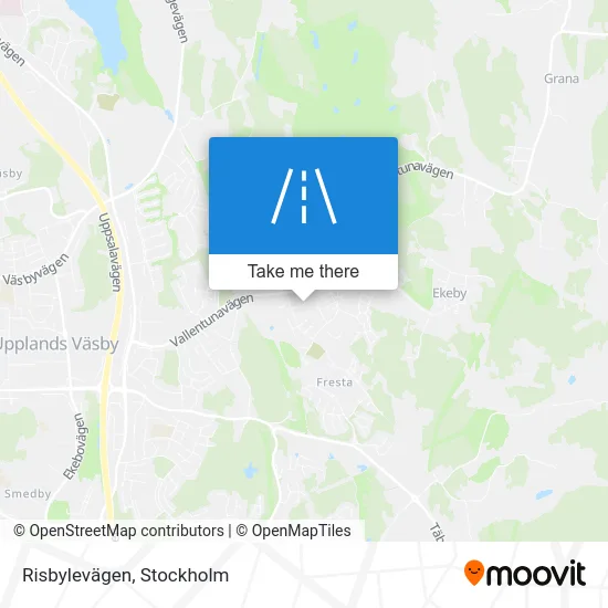 Risbylevägen map
