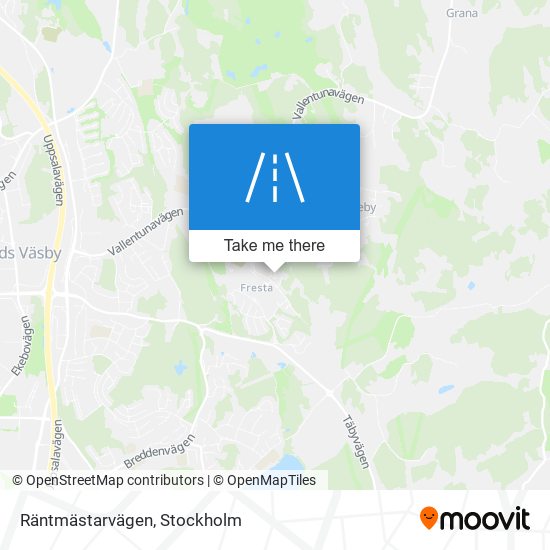 Räntmästarvägen map