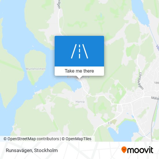 Runsavägen map