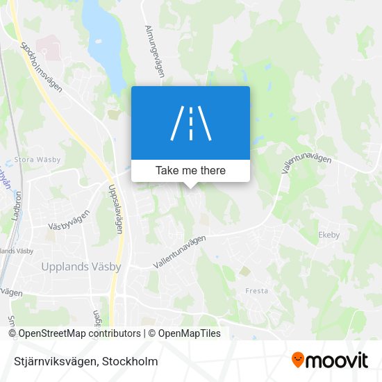 Stjärnviksvägen map