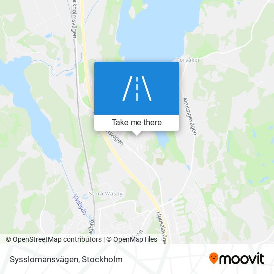 Sysslomansvägen map