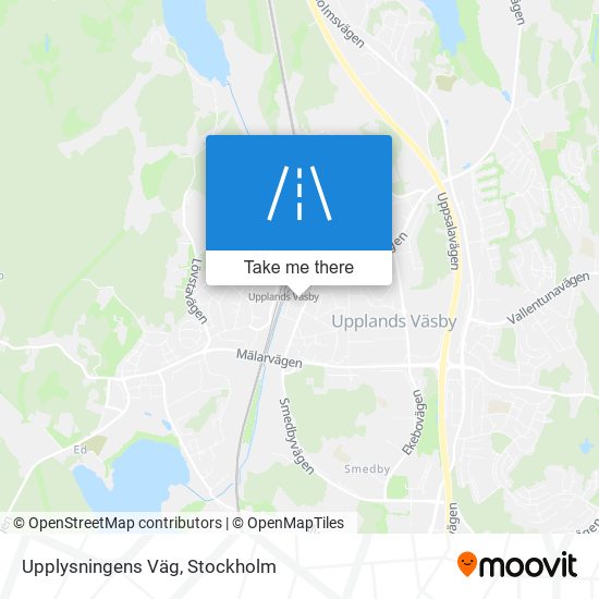 Upplysningens Väg map