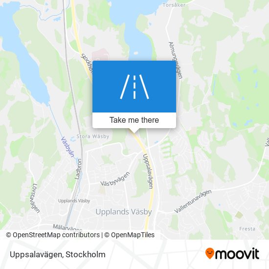 Uppsalavägen map