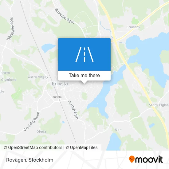 Rovägen map