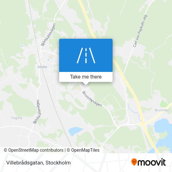Villebrådsgatan map