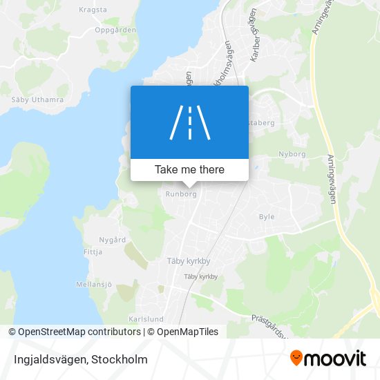 Ingjaldsvägen map
