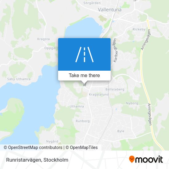 Runristarvägen map