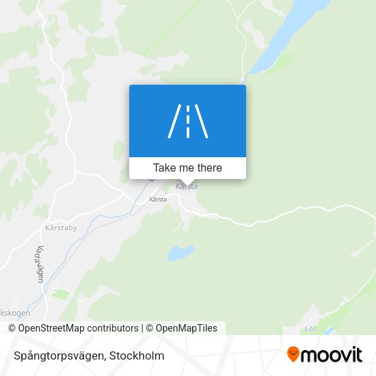 Spångtorpsvägen map