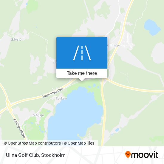 Ullna Golf Club map