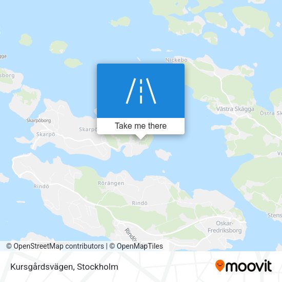 Kursgårdsvägen map