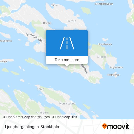 Ljungbergsslingan map