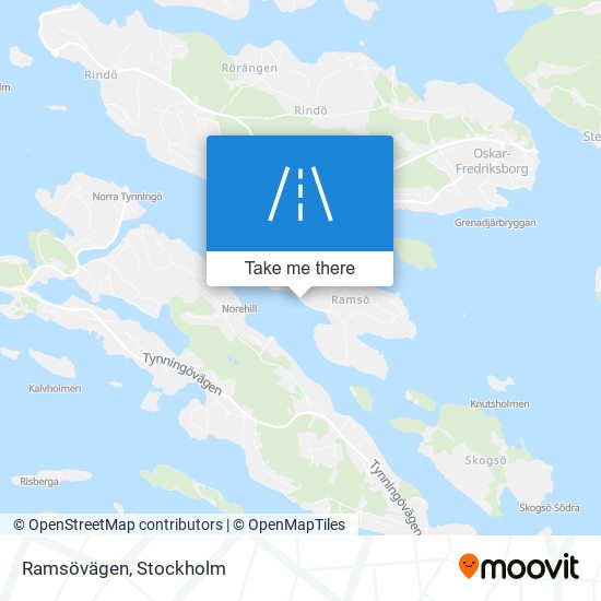 Ramsövägen map