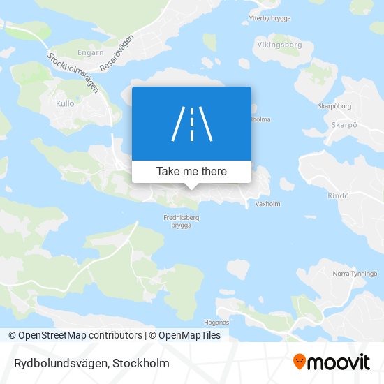 Rydbolundsvägen map