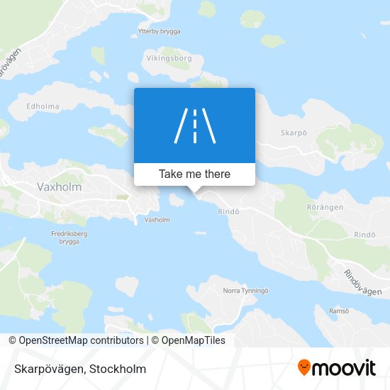 Skarpövägen map