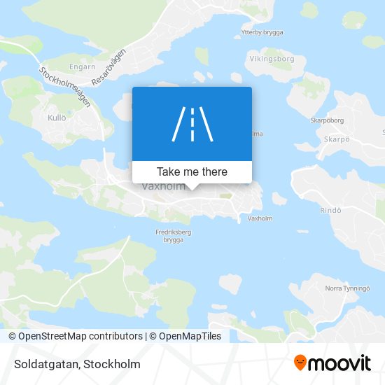 Soldatgatan map