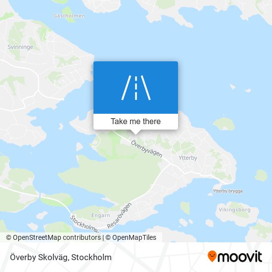 Överby Skolväg map