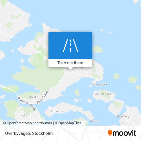 Överbyvägen map
