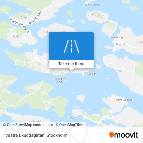 Västra Ekuddsgatan map