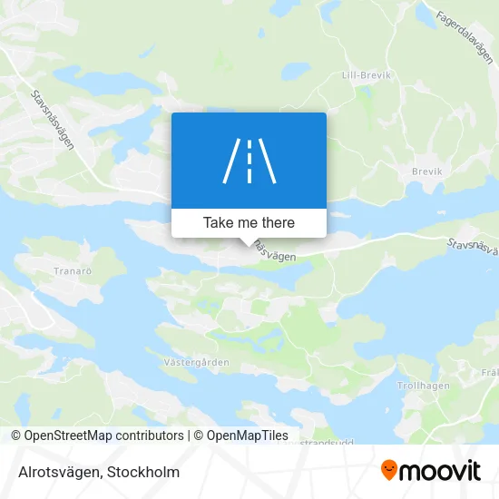 Alrotsvägen map