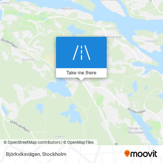 Björkviksvägen map