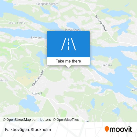 Falkbovägen map