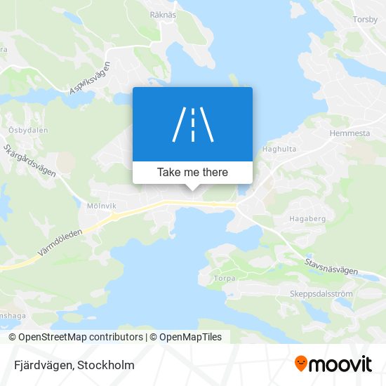 Fjärdvägen map