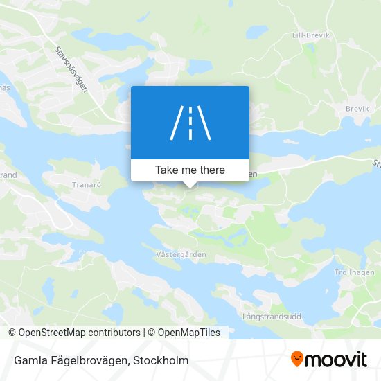 Gamla Fågelbrovägen map